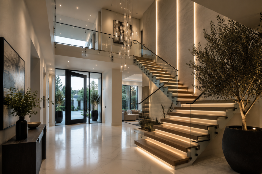 modern interior living room abbe beaucicot, realtor